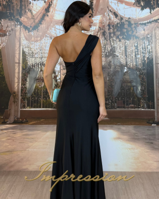 Vestido de Festa Longo Preto