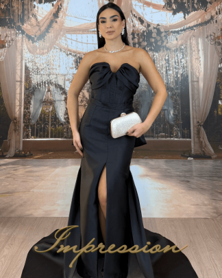Vestido de Festa Longo Preto