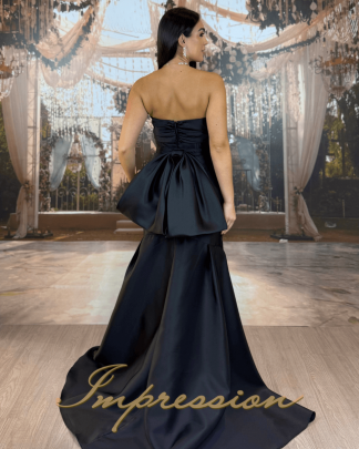 Vestido de Festa Longo Preto
