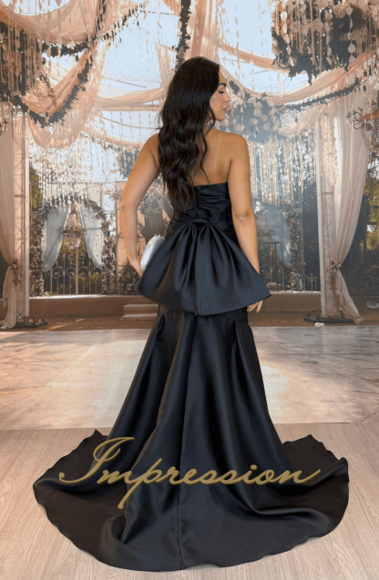 Vestido de Festa Longo Preto - Image 4