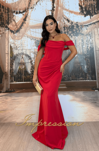 Vestido de Festa Longo Vermelho