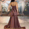 Vestido de Festa Longo Marrom Chocolate - Imagem 5
