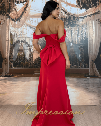 Vestido de Festa Longo Vermelho