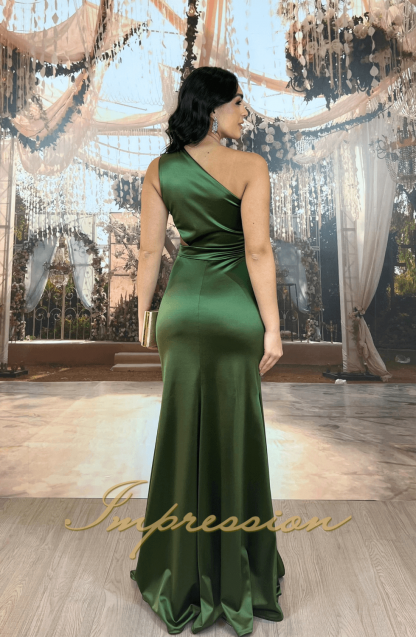 Vestido de Festa Longo Verde Oliva - Imagem 2