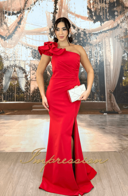 Vestido de Festa Longo Vermelho