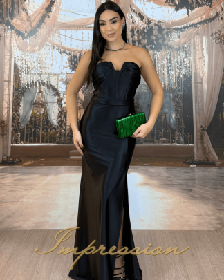 Vestido de Festa Longo Preto