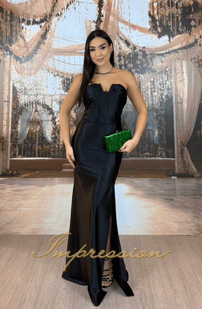 Vestido de Festa Longo Preto