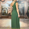 Vestido de Festa Longo Verde Oliva - Imagem 2