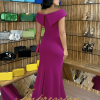 Vestido de Festa Longo Fucsia - Imagem 2