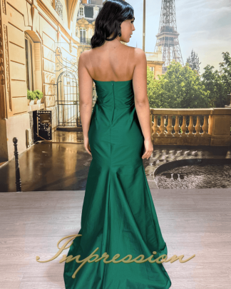 Vestido de Festa Longo Verde Esmeralda