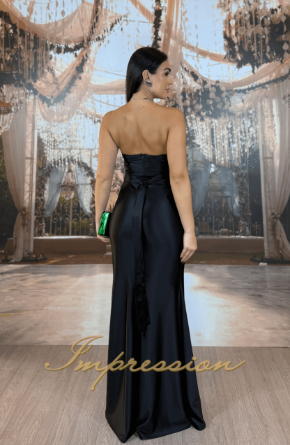 Vestido de Festa Longo Preto - Imagem 2