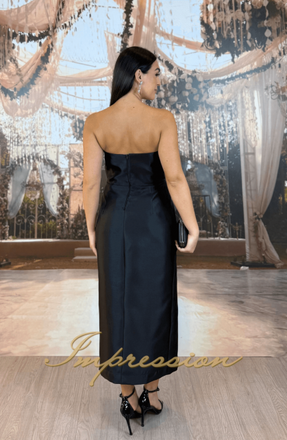 Vestido de Festa Midi Preto - Imagem 2