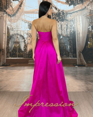 Vestido de Festa Longo Pink