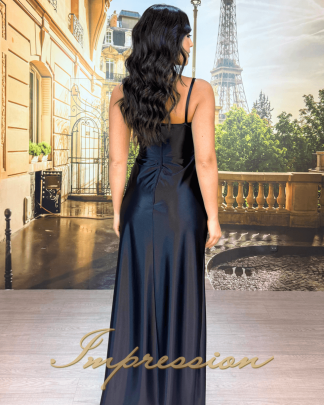 Vestido de Festa Longo Preto