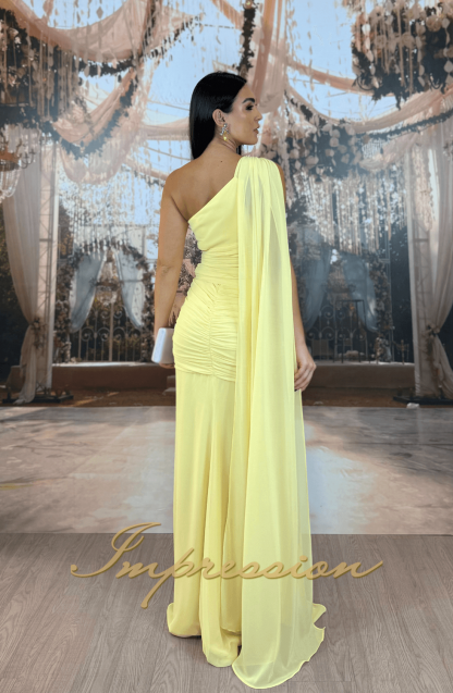 Vestido de Festa Longo Amarelo - Imagem 5