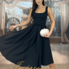 Vestido de Festa Midi Preto