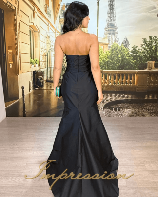 Vestido de Festa Longo Preto
