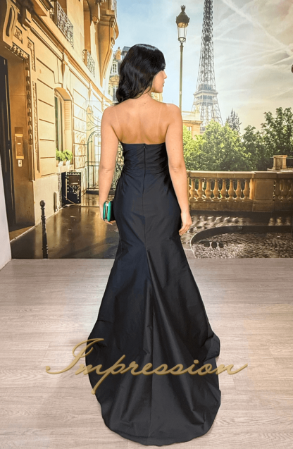 Vestido de Festa Longo Preto - Imagem 2