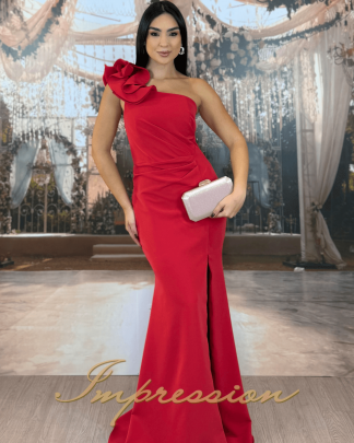 Vestido de Festa Longo Vermelho