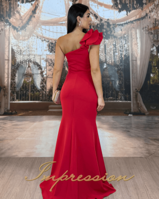 Vestido de Festa Longo Vermelho