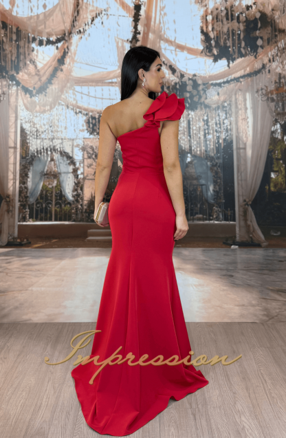 Vestido de Festa Longo Vermelho - Imagem 2