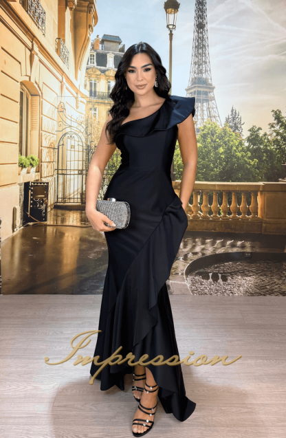 Vestido de Festa Longo Preto