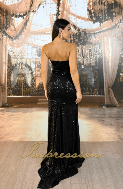Vestido de Festa Longo Preto - Imagem 2