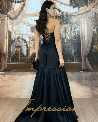 Vestido de Festa Longo Preto