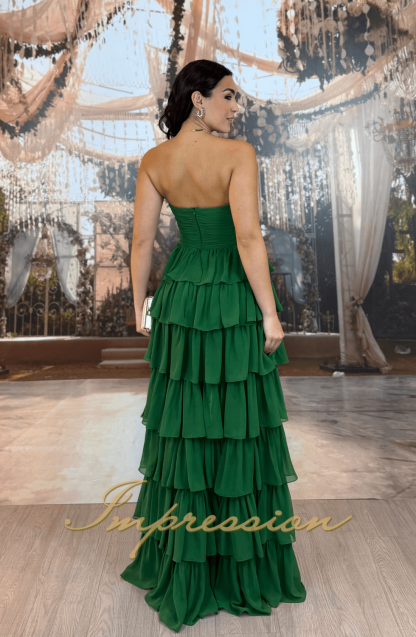 Vestido de Festa Longo Verde - Imagem 2