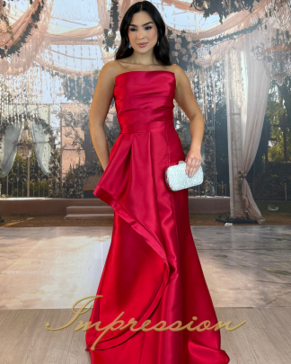 Vestido de Festa Longo Vermelho