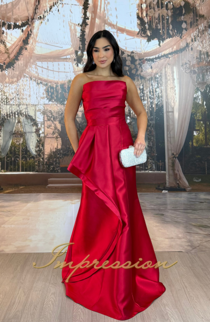 Vestido de Festa Longo Vermelho