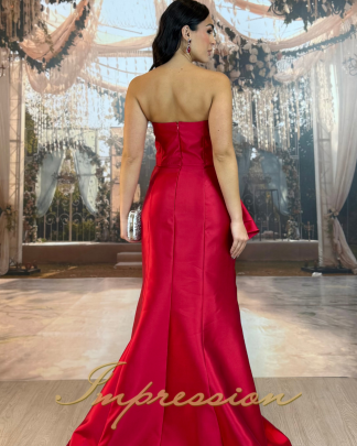 Vestido de Festa Longo Vermelho