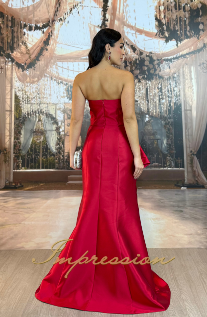 Vestido de Festa Longo Vermelho - Imagem 2