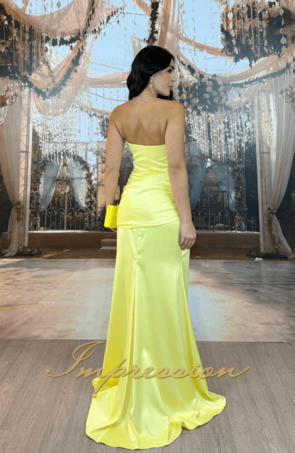 Vestido de Festa Longo Amarelo - Imagem 2