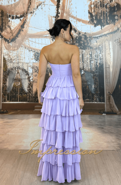 Vestido de Festa Longo Lilás - Imagem 2