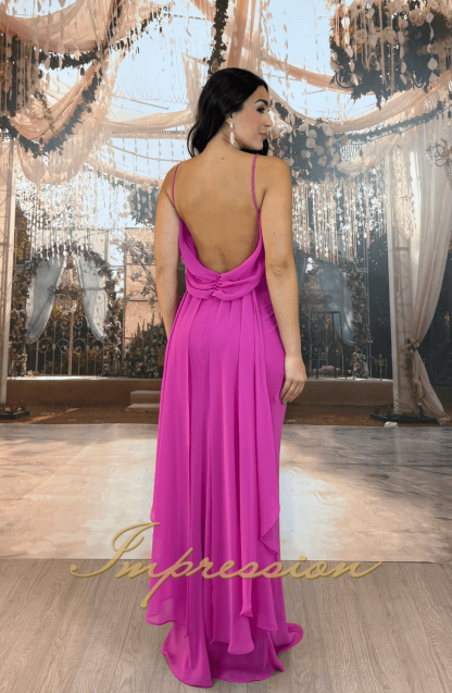 Vestido de Festa Longo Pink - Imagem 2