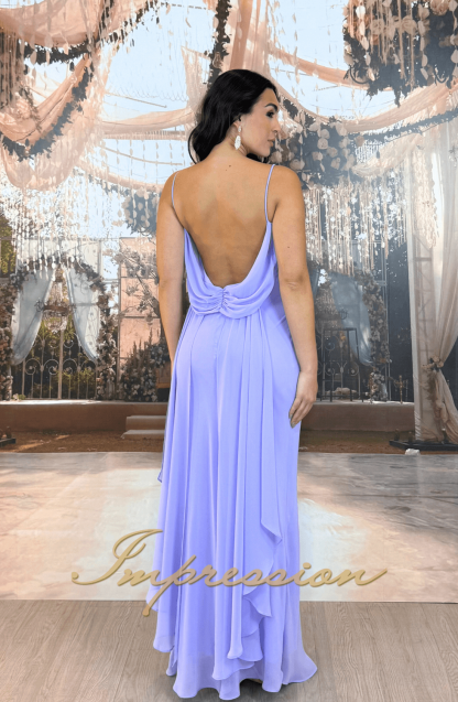 Vestido de Festa Longo Lilás - Imagem 2