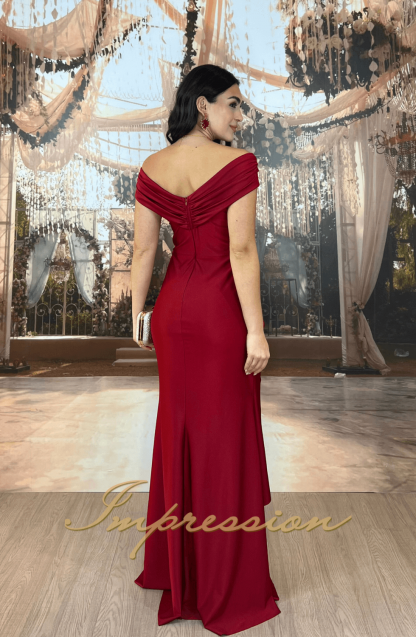 Vestido de Festa Longo Marsala - Imagem 2