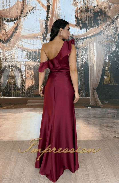 Vestido de Festa Longo Marsala - Imagem 2