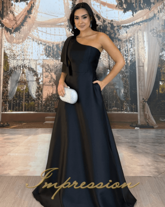 Vestido de Festa Longo Preto