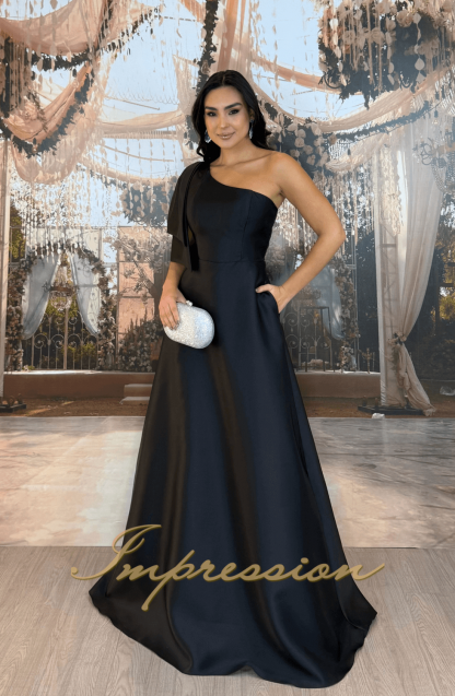Vestido de Festa Longo Preto