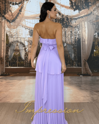 Vestido de Festa Longo Lavanda (Lilas)