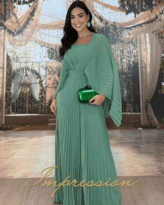Vestido de Festa Longo Verde Menta
