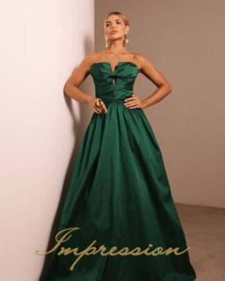 Vestido de Festa Longo Verde Esmeralda